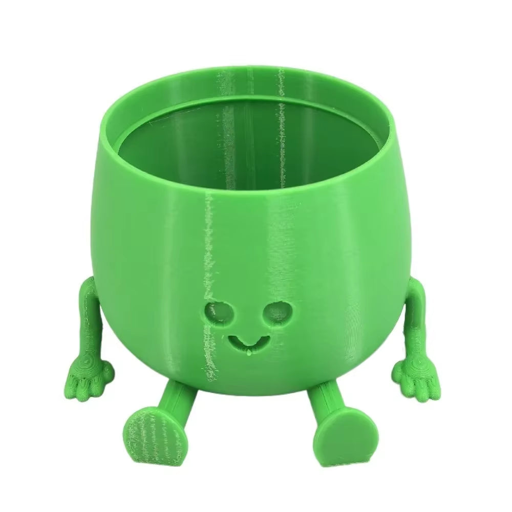 Interesting Resin Flowerpot Thickened Garden Supplies Potted Bonsai Large-Diameter Hydroponic Planter for Home Decoration