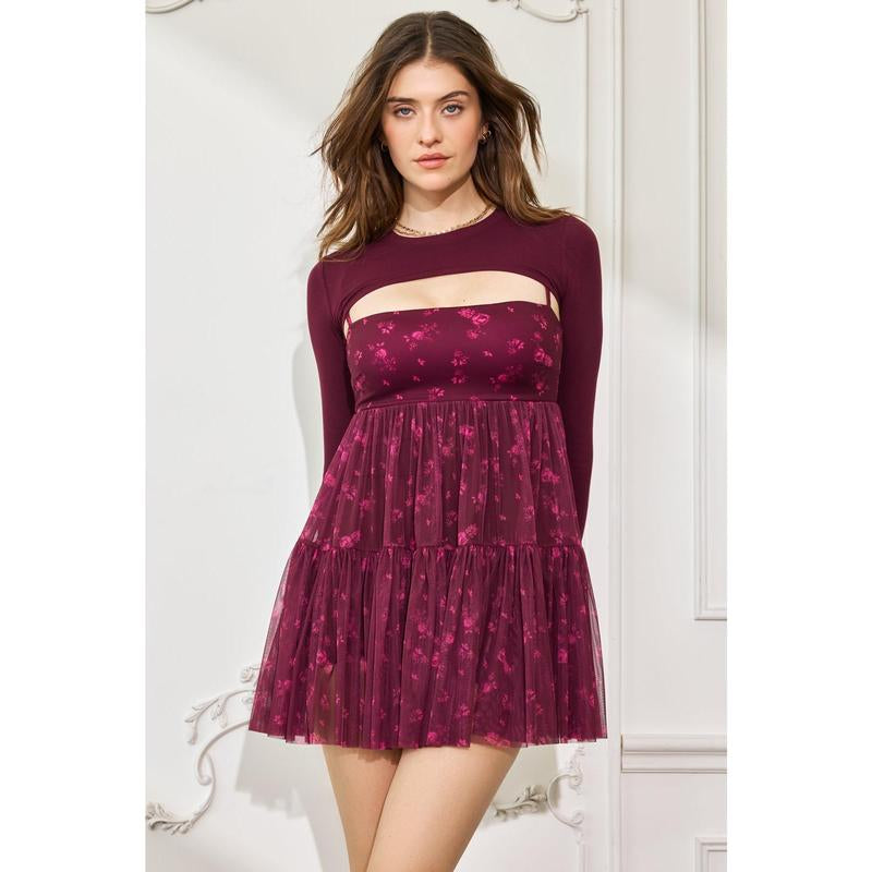 Pirouette Babydoll Dress - Fleur D'Amour