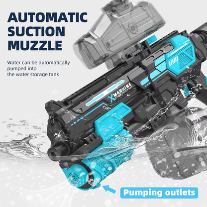 New Fully Automatic Water Suction Electric Water Gun Toy, Large-Capacity Water Tank, Outdoor Children'S Toy That Kids Love