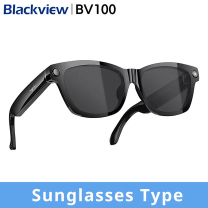 NEW  BV100 AI Shooting Glasses 2K HD 800W Pixels Camera Bluetooth Call Voice Assistant Smart Glasses
