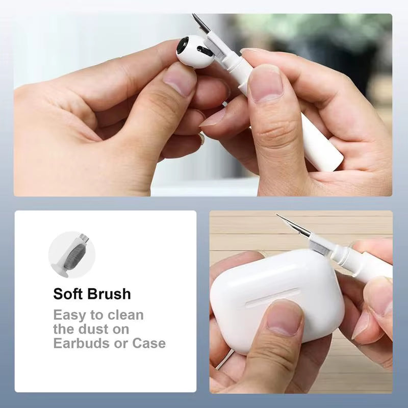 Cleaner Kit Earbuds Cleaning Multi-Function Cleaning Tool for Airpods Pro 1 2 3 Iphone Bluetooth Wireless Earphones Camera